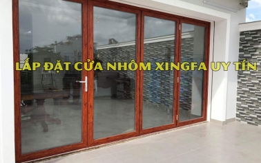 Lắp đặt cửa nhôm Xingfa 