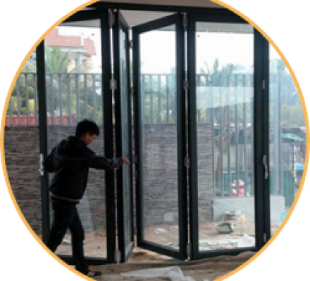 LẮP ĐẶT CỬA NHÔM KÍNH